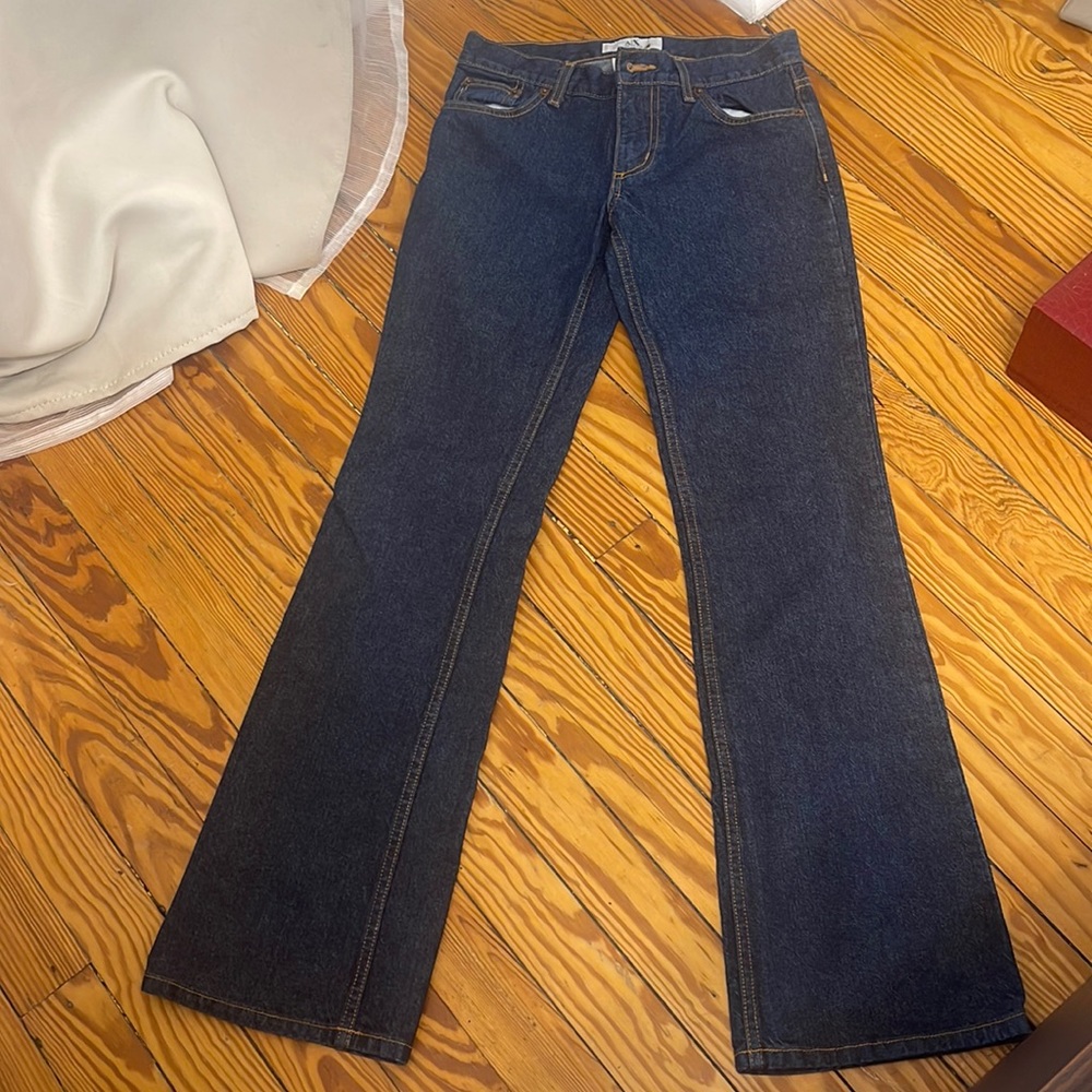 Armani exchange women’s low rise bootcut